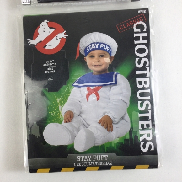 Ghostbusters Stay Puft Kids Costume - White - Picture 1 of 9